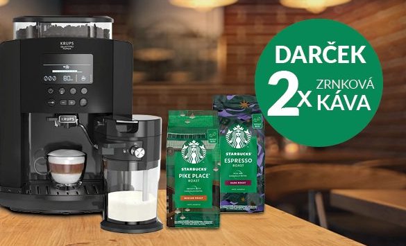 Zrnková káva Starbucks Pike Place Espresso Roast ako darček k nákupu