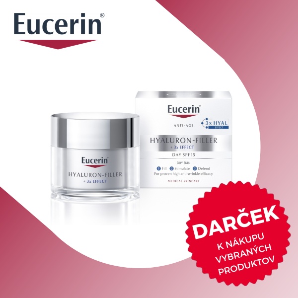 K vybraným produktom Eucerin získate darček